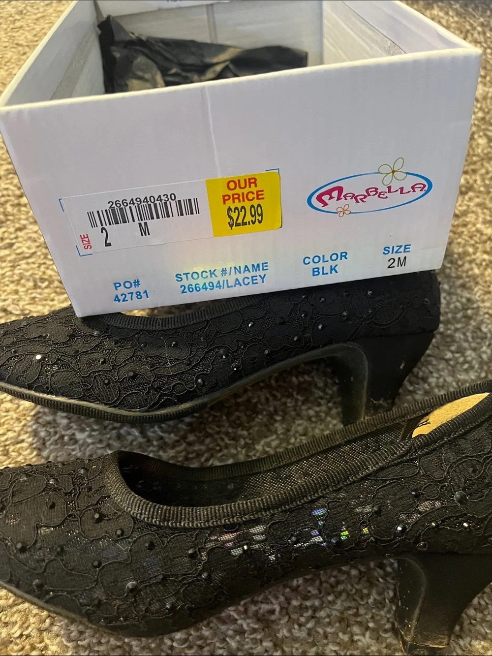 N/A girls shoes